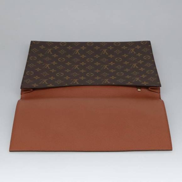 LOUIS VUITTON Monogram Porte Envelope Clutch Bag M51801 LV Auth 102302 - Picture 8 of 16